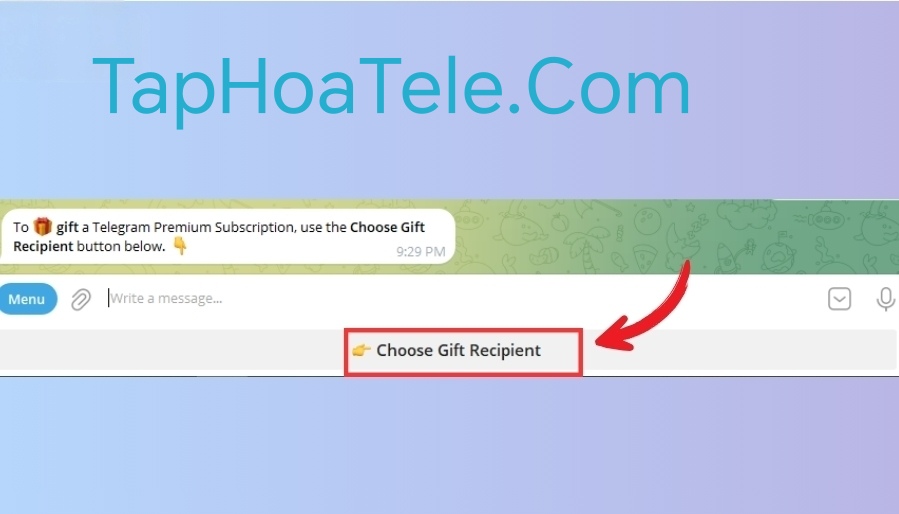 Cách đăng ký Telegram premium bot