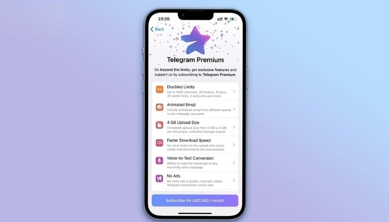 Telegram Premium là gì